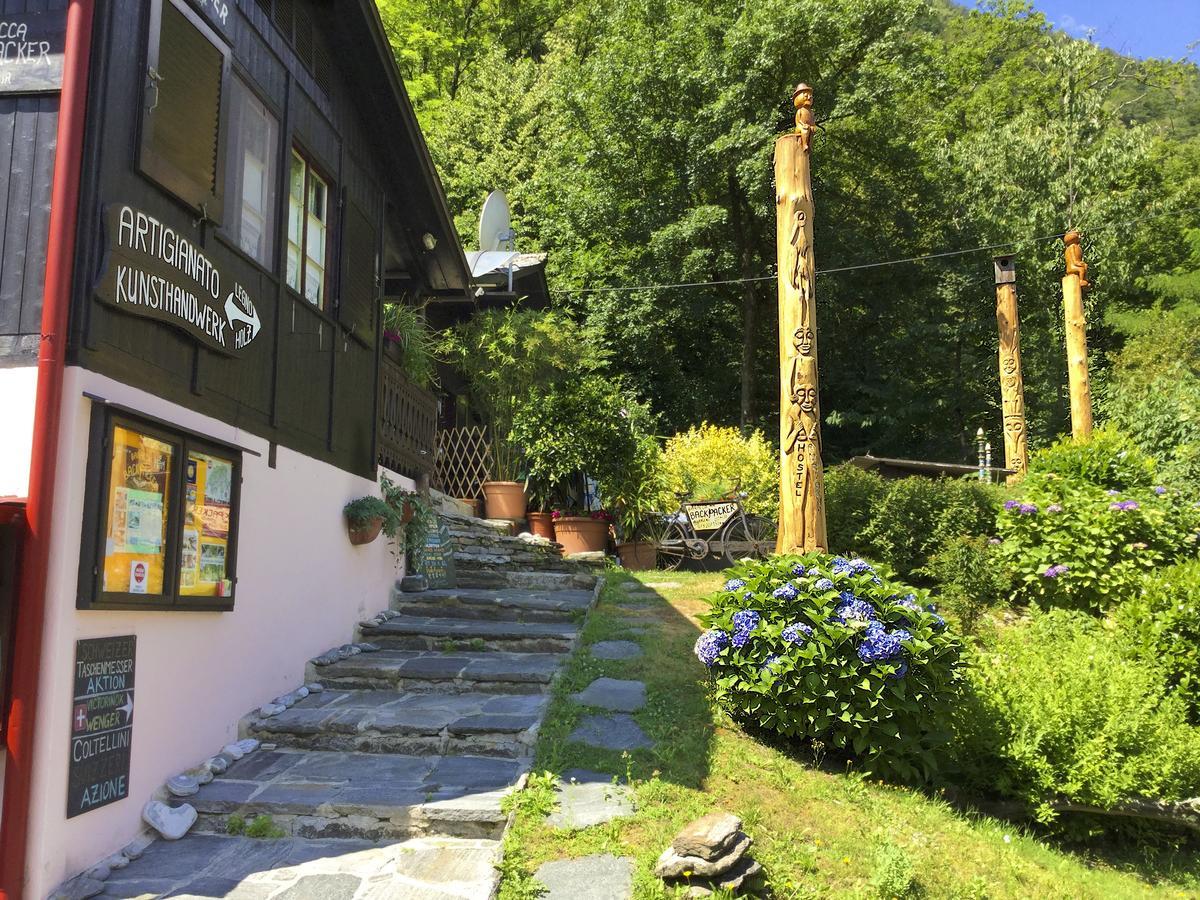Baracca Backpacker Hostel Aurigeno Exterior foto