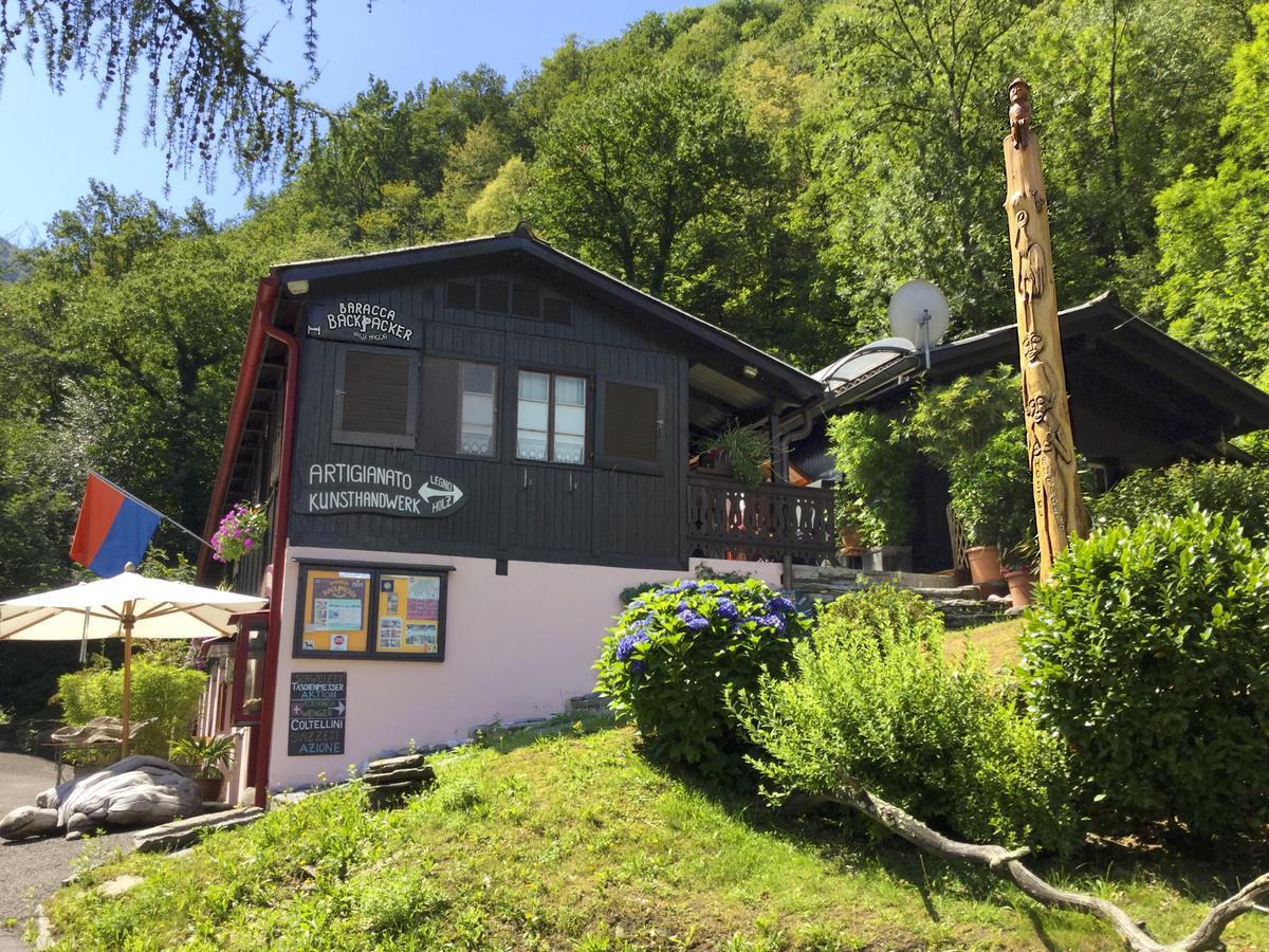 Baracca Backpacker Hostel Aurigeno Exterior foto